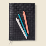 Refillable A5 Leather Notebook Cover – Black Limited Edition-Notebook Cover-Gentleman.Clothing
