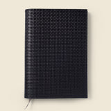 Refillable A5 Leather Notebook Cover – Black Limited Edition-Notebook Cover-Gentleman.Clothing