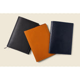 Refillable A5 Leather Notebook Cover – Tan Limited Edition-Notebook Cover-Gentleman.Clothing