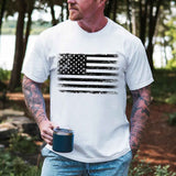 Rogue Style USA Distressed Flag Unisex T-Shirts-T-Shirt-Gentleman.Clothing