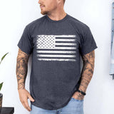 Rogue Style USA Distressed Flag Unisex T-Shirts-T-Shirt-Gentleman.Clothing