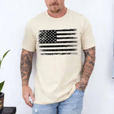 Rogue Style USA Distressed Flag Unisex T-Shirts-T-Shirt-Gentleman.Clothing