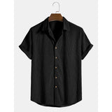 Short Sleeve Button Tee-Shirt-Gentleman.Clothing