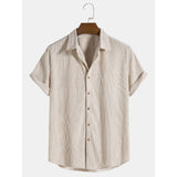 Short Sleeve Button Tee-Shirt-Gentleman.Clothing