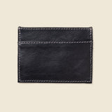 Slim Card Holder Wallet - Black-Slim Card Holder-Gentleman.Clothing