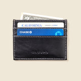 Slim Card Holder Wallet - Black-Slim Card Holder-Gentleman.Clothing