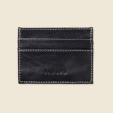Slim Card Holder Wallet - Black-Slim Card Holder-Gentleman.Clothing