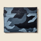 Slim Card Holder Wallet - Blue Camo-Slim Card Holder-Gentleman.Clothing