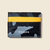 Slim Card Holder Wallet - Blue Camo-Slim Card Holder-Gentleman.Clothing
