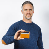 Slim Card Holder Wallet - Natural-Slim Card Holder-Gentleman.Clothing