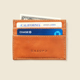 Slim Card Holder Wallet - Natural-Slim Card Holder-Gentleman.Clothing
