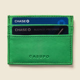 Slim Card Holder Wallet With RFID Protection - Green-Slim Card Holder-Gentleman.Clothing