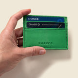 Slim Card Holder Wallet With RFID Protection - Green-Slim Card Holder-Gentleman.Clothing