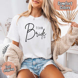 Team Bride Comfort Colors Shirts – Bride, Bridesmaid, Bachelorette Party & Proposal Gift Tees-T-shirt-Gentleman.Clothing