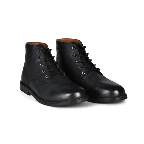 The Grover | Black Leather-Shoes-Gentleman.Clothing