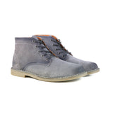 The Grover | Burnished Grey Suede-Shoes-Gentleman.Clothing