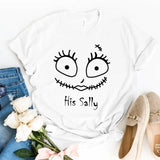 The Jack & The Sally Couples Halloween Tee-T-Shirt-Gentleman.Clothing