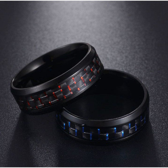 Titanium Steel Men's Ring-Rings-Gentleman.Clothing