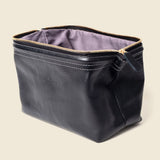 Toiletry Travel Bag - Black-Dopp Toiletry Bag-Gentleman.Clothing