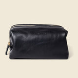 Toiletry Travel Bag - Black-Dopp Toiletry Bag-Gentleman.Clothing