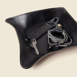 Travel valet tray - Black-Small Leather Goods-Gentleman.Clothing
