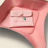 Travel valet tray - Pink-Small Leather Goods-Gentleman.Clothing