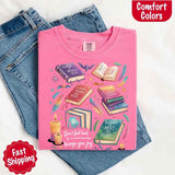 Velaris Book Lover Tee – Comfort Colors Bat Boys SJM Gift-T-Shirts-Gentleman.Clothing