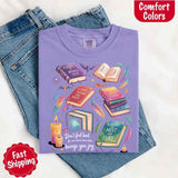 Velaris Book Lover Tee – Comfort Colors Bat Boys SJM Gift-T-Shirts-Gentleman.Clothing