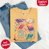 Velaris Book Lover Tee – Comfort Colors Bat Boys SJM Gift-T-Shirts-Gentleman.Clothing