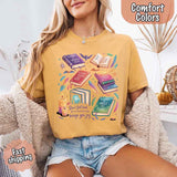 Velaris Book Lover Tee – Comfort Colors Bat Boys SJM Gift-T-Shirts-Gentleman.Clothing