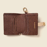 Wallet with Snap and Key Ring - Bronze Glow-Small Bifold-Gentleman.Clothing