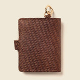 Wallet with Snap and Key Ring - Bronze Glow-Small Bifold-Gentleman.Clothing