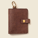 Wallet with Snap and Key Ring - Bronze Glow-Small Bifold-Gentleman.Clothing