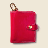 Wallet with Snap and Key Ring - Hot Pink-Small Bifold-Gentleman.Clothing