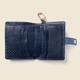 Wallet with Snap and Key Ring - Navy Limited Edition-Small Bifold-Gentleman.Clothing