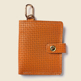 Wallet with Snap and Key Ring - Tan Limited Edition-Small Bifold-Gentleman.Clothing