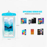 Waterproof Case For Phone Waterproof Pouch Bag PVC Cell Phones Underwater Phone Bag For IPhone Swimming Transparent-gadget-Gentleman.Clothing