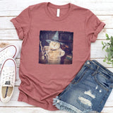 Wizard Cat Halloween Shirt – Funny Cat Meme Graphic Tee-T-Shirt-Gentleman.Clothing