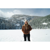 Women's Boulder Pullover (Chocolate)-Pullover-Gentleman.Clothing