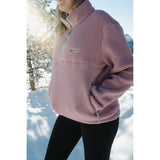 Women's Boulder Pullover (French Rose)-Pullover-Gentleman.Clothing