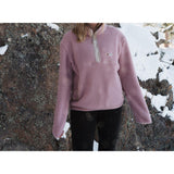 Women's Boulder Pullover (French Rose)-Pullover-Gentleman.Clothing