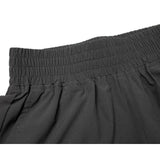 Women's High Rise Short 3.5" (Black)-Shorts-Gentleman.Clothing