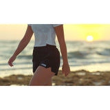 Women's Journey Tech 2.5" Short (Black)-Shorts-Gentleman.Clothing