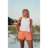 Women's Journey Tech 2.5" Short (Orangesicle)-Shorts-Gentleman.Clothing