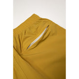 Women's Journey Tech 3.5" Short (Mustard)-Apparel & Accessories-Gentleman.Clothing