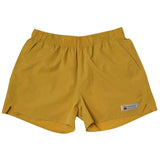 Women's Journey Tech 3.5" Short (Mustard)-Apparel & Accessories-Gentleman.Clothing