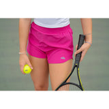 Women's Motion Short 2.5" (Magenta)-Shorts-Gentleman.Clothing