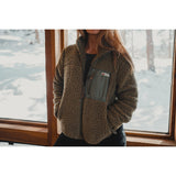 Women's Pillow Fleece Jacket (Spruce)-Coats & Jackets-Gentleman.Clothing