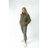 Women's Pillow Fleece Jacket (Spruce)-Coats & Jackets-Gentleman.Clothing