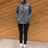 Women's Premium 1/4 Zip Pullover (Pepper)-Pullover-Gentleman.Clothing